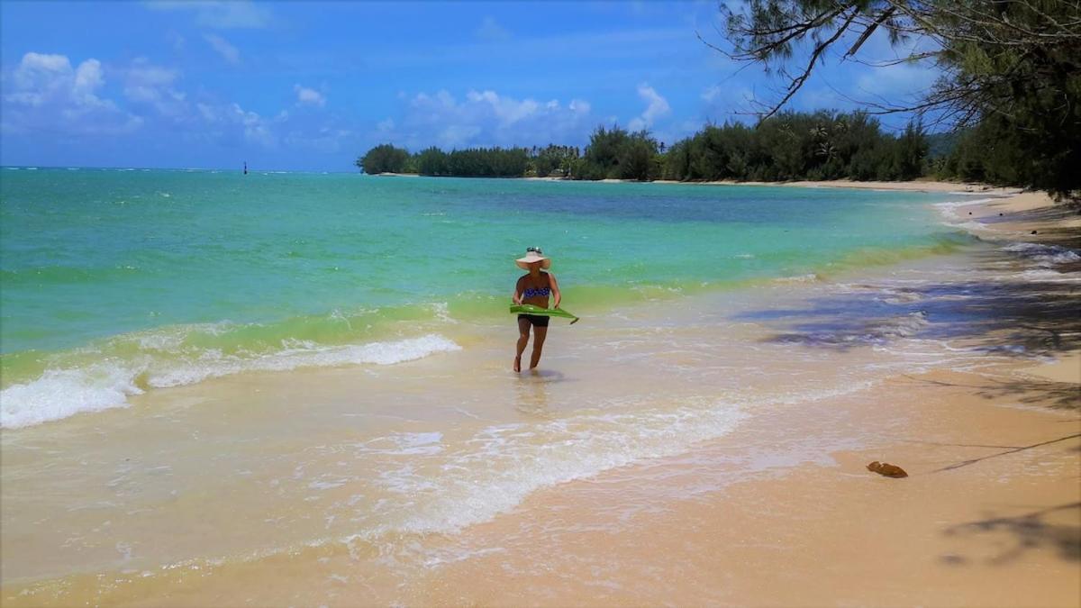 Mara'Ai Le Spot Tubuai Chambre Triple Taahueia Deluxe Sdb Privee Avec Piscine Mataura Exterior foto